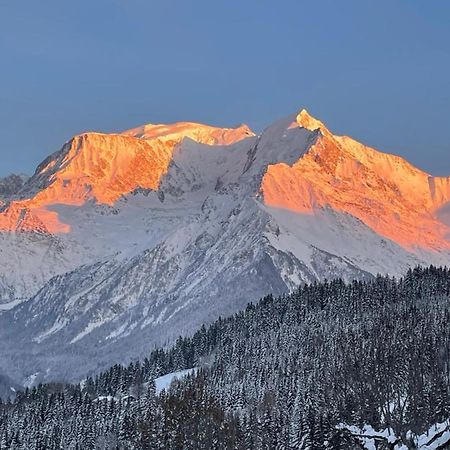 Vue Splendide Mont Blanc Apartman Saint-Gervais-les-Bains Kültér fotó